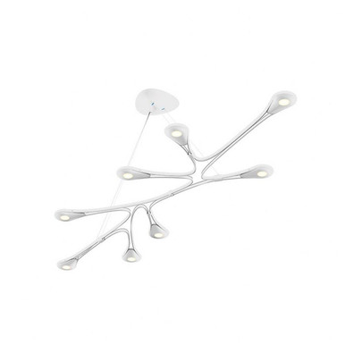 Abstraction 26W 8 LED Light Oversized Linear Pendant by Sonneman - 3272