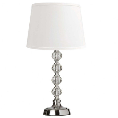 Crystal One Light 17.50 Inch Table Lamp by Dainolite - c13t-pc