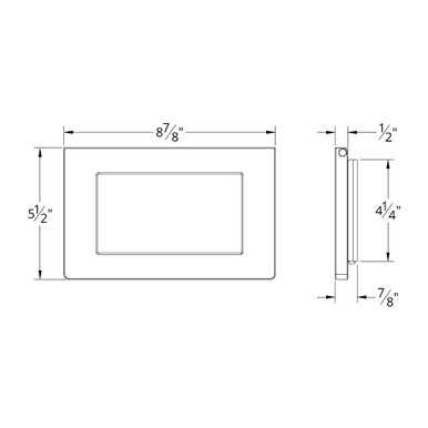 Wifi Touch Panel Ceiling Fan Wall Control by Modern Forms - F-TS