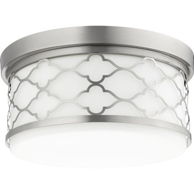 3 Light 14.25 Inch Wide Flush Mount by Quorum - 343-14-65