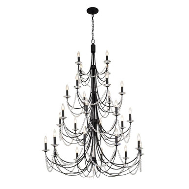 Brentwood 28 Light Oversized Chandelier by Varaluz - 350C28