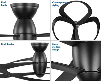 Willacy 48 Inch 3 Blade Ceiling Fan by Progress  - P250063
