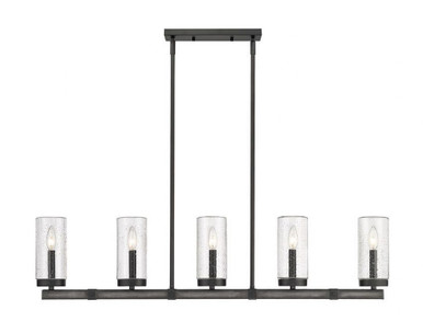 Marlow 5 Light Outdoor Linear Pendant 10 x 4.5 Inch Wide by Z-Lite - 589-5L