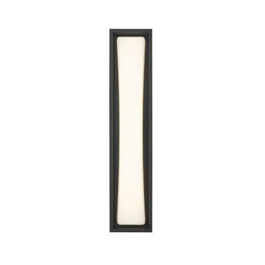 Baden 32W 1 LED Light Outdoor Wall Lantern by Z Lite - 587M-BK-LED
