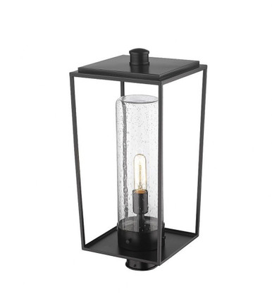 Sheridan 1 Light Outdoor Post Mounted Fixture 22.5 x 10 by Z-Lite - 594PHBR-BK