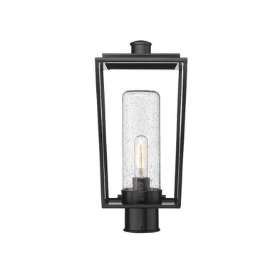Sheridan 1 Light Outdoor Post Mounted Fixture 17.5 x 8 by Z-Lite - 594PHMR-BK