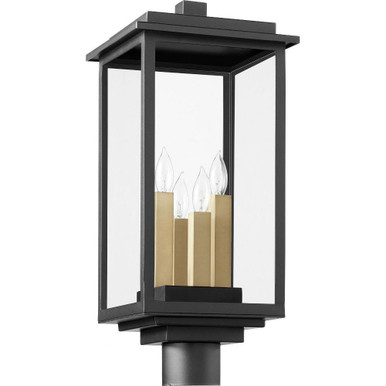 Westerly 4 Light Outdoor Post Lantern 21 x 9 Inches by Quorum  - 7029-4-69
