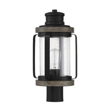 Parker 1 Light Outdoor Post Lantern 17.5 x 8.5 In by Savoy House - 5-2954-185