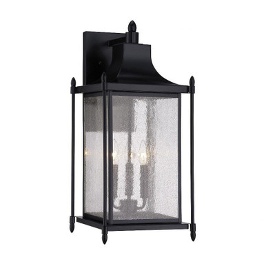 Dunnmore 3 Light Wall Lantern by Savoy House - 5-3453-BK
