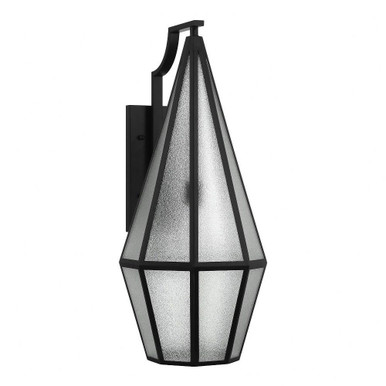 Peninsula 1 Light Outdoor Wall Lantern 30 Inch Tall by Savoy House - 5-708-BK