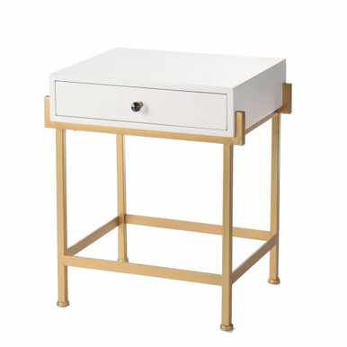 1 Drawer Side Table 16 Inch Wide and 21 Inch Tall by Stylecraft - SF24956DS
