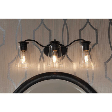 Durrell 3 Light Vanity Light by Progress - P300263