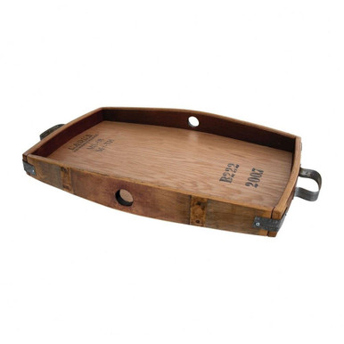 35 Inch Large Wine Stave Serving Tray by Elk Home - TRAY012