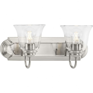 2 Light Vanity Light 18 Inch Length by Progress - P300390