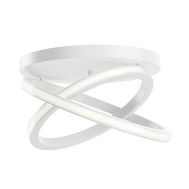 Caputo 2 Light Inch Wide Semi Flush Mount by Elan - 84321