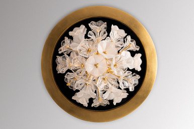 Jasmine - 24W 8 LED Flush Mount-12.25 Inches Tall and 21.75 Inches Wide - 269-31