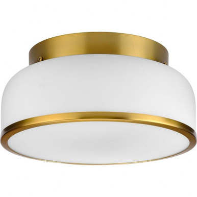 Parkhurst 30W 2 LED 11.25 Inch Wide Flush Mount by Progress - P350255