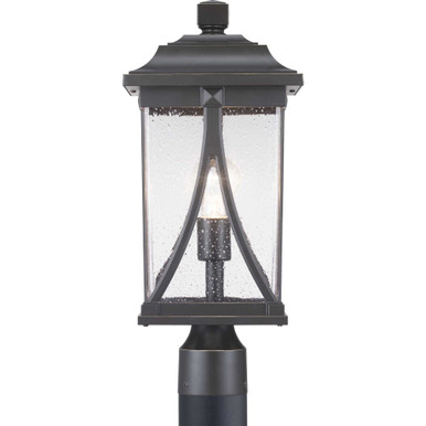 Abbott Outdoor Light 1 Light Square Shade 8.25 x 18.5 Inches by Progress  - P540011
