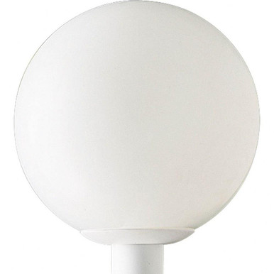 Acrylic Globe Outdoor Light 1 Light 12 x 11.88 Inches by Progress  - P5426-60