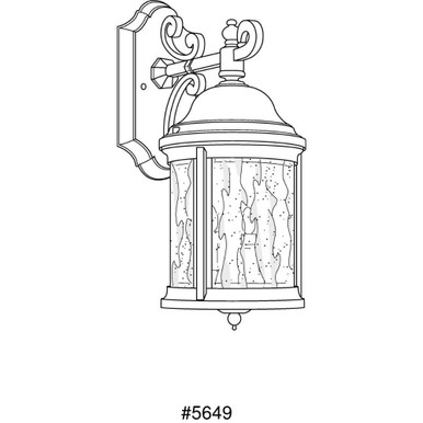 Ashmore 2 Light Outdoor Wall Lantern by Progress - P5649
