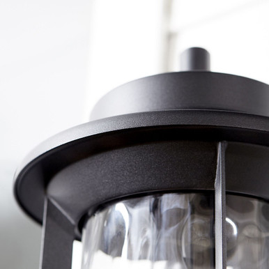 Charter 1 Light Outdoor Wall Lantern 19 Inch Tall by Quorum - 7246-11