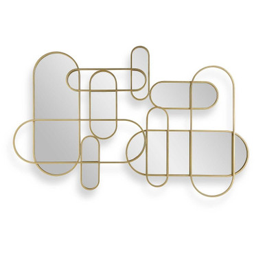 On Track 59.22 Inch Mirrored Wall Decor by Uttermost - 04347