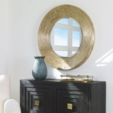 Archer - Round Mirror-35.38 Inches Tall and 35.38 Inches Wide - 09801