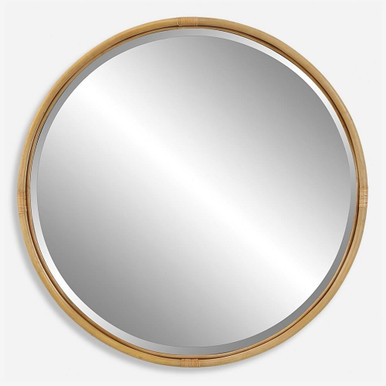 Drift Away Round Mirror 41.75 Inch Tall and 41.75 Inch Wide by Uttermost - 09859