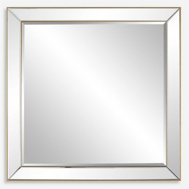 Lytton 28 Inch Square Mirror by Uttermost - 09891