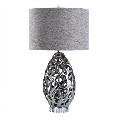 Caldonia 1 Light Table Lamp 32 x 18 Inches by Harp and Finial - HFL331549DS