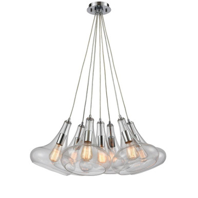 Orbital 7 Light Large Pendant by ELK Home - 10422/7SR