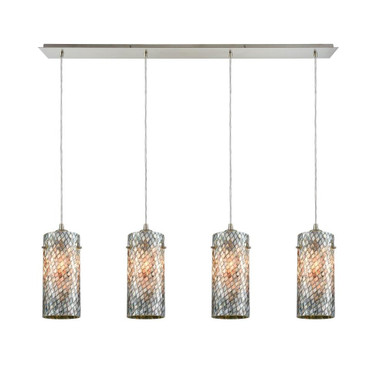 Capri 4 Light Oversized Linear Pendant 10 InchTall by ELK Home - 10447/4LP