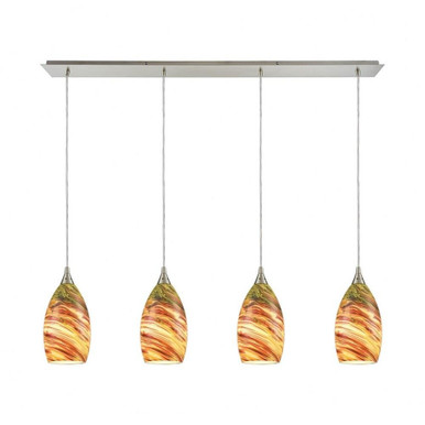Collanino Four Light Oversized Linear Pendant by ELK Home - 10630/4LP
