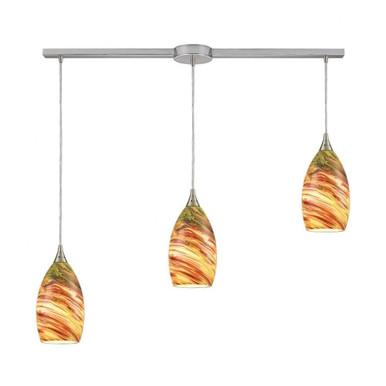 Collanino Three Light Oversized Linear Coastal Pendant by ELK Home - 10630/3L