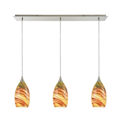 Collanino Three Light Oversized Linear Pendant by ELK Home - 10630/3LP