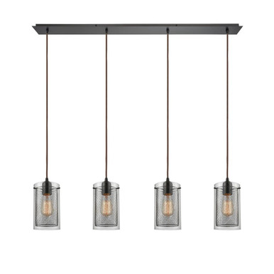 Brant 4 Light Oversized Linear Pendant by ELK Home - 10448/4LP