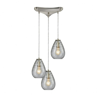 Lagoon 3 Light Small Pendant by ELK Home - 1077L
