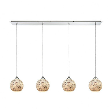 Spatter 4 Light Oversized Linear Pendant by ELK Home - 10741/4LP
