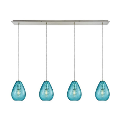 Lagoon 4 Light Linear Pendant by ELK Home - 10770/4LP