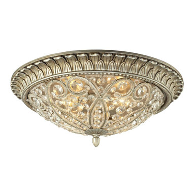 Andalusia 4 Light 17 Inch Wide Flush Mount by ELK Home - 11694/4