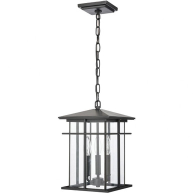 Oak Park 3 Light Outdoor Pendant In Glam Style 14 x 9 Inches by ELK Home - 89365/3