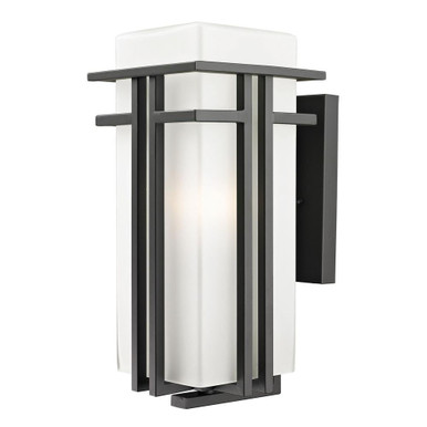 Abbey 1 Light Outdoor Wall Mount 7.75 Inch Wide by 17 Inch High by Z Lite - 550B-ORBZ