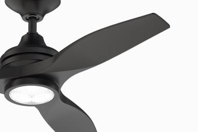 Spitfire 3 Blade Ceiling Fan 12 Inch Tall and 48 Inch Wide by Fanimation - FP6721-48
