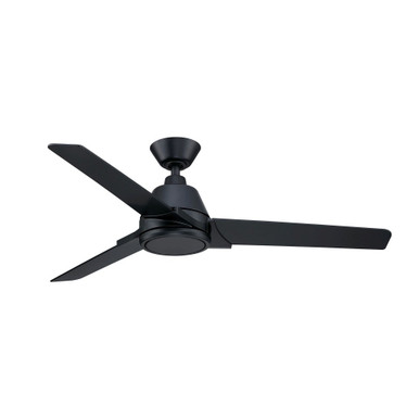 Pyramid 3 Blade Ceiling Fan with Light Kit 52 Inch Wide by Fanimation - FP8406