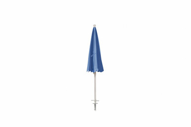 6.5 Foot Aluminum Manual Lift Round Beach Umbrella by Simply Shade - SSUB865KIT