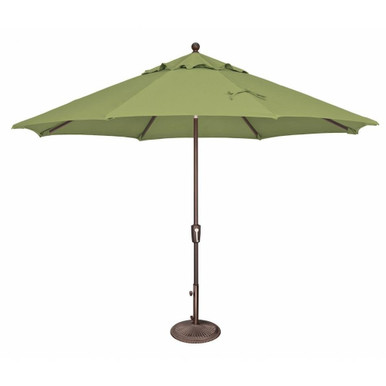 11 Foot Aluminum Crank Lift Octagon Market Umbrella by Simply Shade - SSUM92