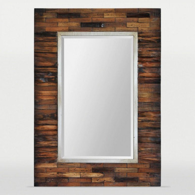 Pretoria 30 Inch Medium Rectangular Framed Mirror by Renwil - MT1436