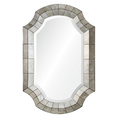 Clarke 36 Inch Medium Octagon Bevelled Mirror by Renwil - MT1643