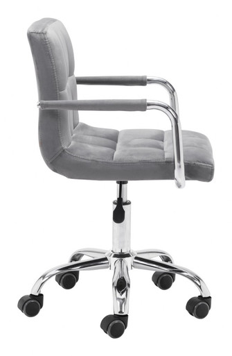 Kerry Office Chair 31.1 Inch Tall and 21.7 Inch Wide by Zuo Modern - 101943