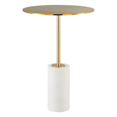 Asa Side Table 23.2 Inch Tall and 15.6 Inch Wide by Zuo Modern - 101505